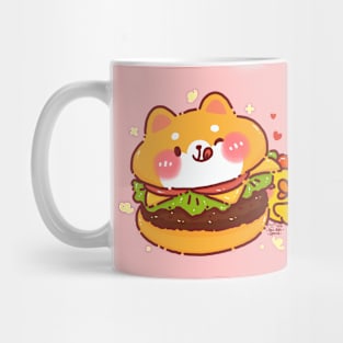 Shiba Burger Mug